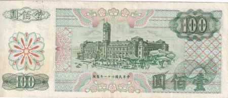Taïwan 50 Nouveaux dollars - Sun-Yat Sen - 1972 - Série D - P.1983
