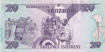 Tanzanie 10 Schillingi - J. Nyerere - 1985 - Série AS