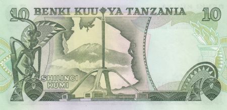 Tanzanie 10 Schillingi J. Nyerere - 1978