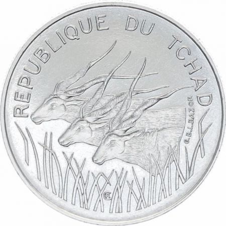 Tchad 100 Francs Elans - 1971 - Essai