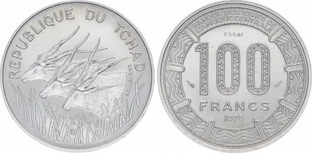 Tchad 100 Francs Elans - 1975 - Essai