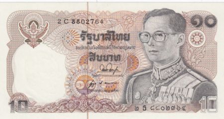 Thaïlande 10 Baht, Rama IX - 1980 Sign. 53 - Neuf