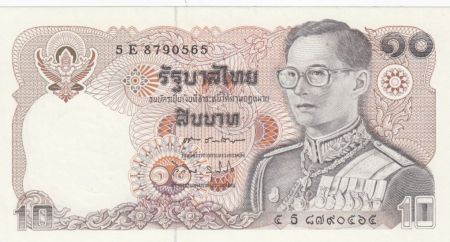 Thaïlande 10 Baht, Rama IX - 1980 Sign. 60 - Neuf