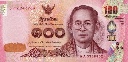 Thaïlande 100 Baht Rama IX - 2015