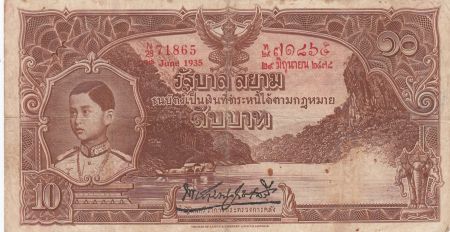 Thaïlande 100 Baht Roi Rama VIII - 29-06-1935 - Série N.29