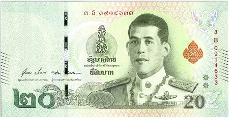 Thaïlande 20 Baht  Rama X - Rama I et II - 2019 - Sign. 17 - NEUF - P.135