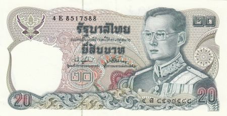 Thaïlande 20 Baht Rama IX - 1981 - Sign. 74 - P.88 - SUP