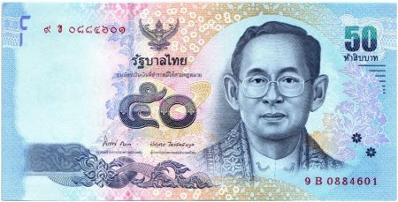 Thaïlande New2.2013 50 Baht, Rama IX