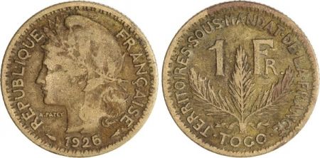 Togo 1 Franc Territoire sous Mandat - Patey - 1926
