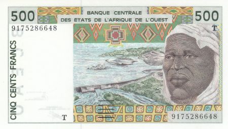 Togo 500 Francs homme 1991 - Togo