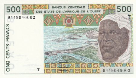 Togo 500 Francs homme 1994 - Togo