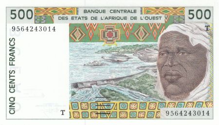 Togo 500 Francs homme 1995 - Togo