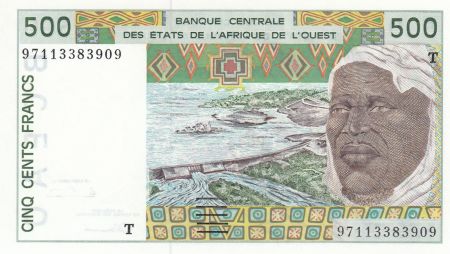 Togo 500 Francs homme 1997 - Togo