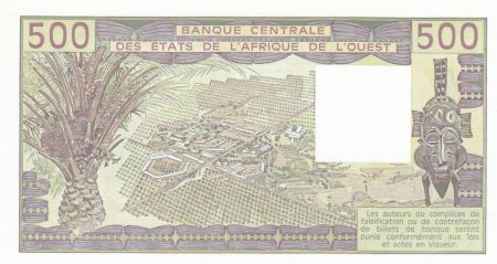 Togo 500 Francs zébus 1990 - Togo - Série A.23