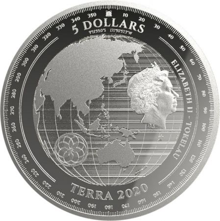 Tokelau Terra - 1 once argent Tokelau 2020