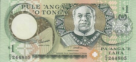 Tonga 1 Pa Anga - Roi Taufa \'Ahau - Mer - Palmiers - 1995