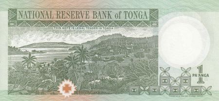 Tonga 1 Pa Anga - Roi Taufa \'Ahau - Mer - Palmiers - 1995