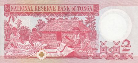 Tonga 2 Pa Anga - Roi Taufa Ahau - Tissage - 1995