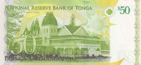 Tonga 50 Pa Anga - Roi Tupou V - 2008 - 2014