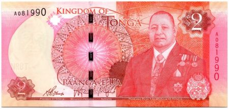 Tonga New1.2015 2 Pa Anga, Roi Pangike Pule Fakafonua - 2015