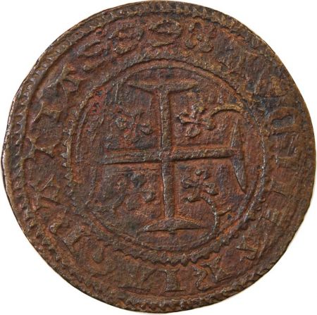 TOURNAI - Jeton de compte aux 3 cercles GETTOIS - XVe siècle - Mit.607