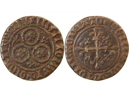 TOURNAI - Jeton de compte aux 3 cercles MATER DEI - XVe siècle - Mit.604 var.