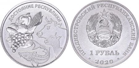 Transnistrie 1 Rouble -  Agriculture - 2020 - SPL