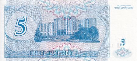 Transnistrie 5 Roubles -  A. V. Suvurov - Parlement - 1994 - P.17