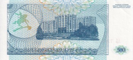Transnistrie 500 Roubles -  A. V. Suvurov - Parlement - 1993 - NEUF - P.22