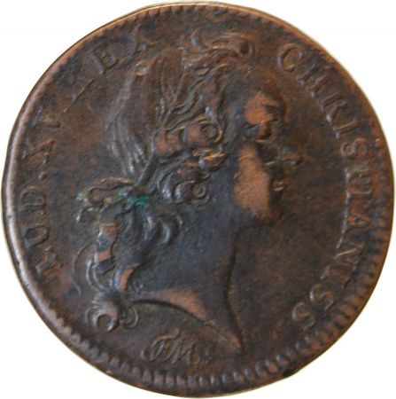 TRESOR ROYAL  LOUIS XV - JETON Cuivre 1750