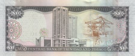 Trinidad et Tobago 10 Dollars Oiseaux - Immeuble - 2006 (2017) - Neuf