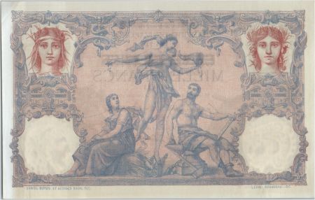 Tunisie 1000 Francs sur 100 francs Type 1892 S.4 - 435