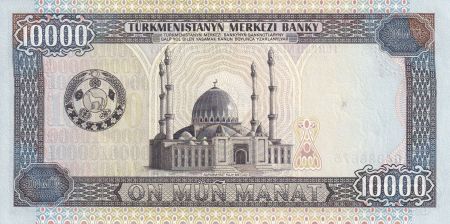 Turkménistan 10000 - Manat S. Niazov - Monument- 1999 - NEUF - P.13
