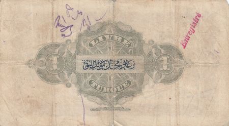 Turquie 1 Livre Banque Imperiale Ottomane - 1914 - P.68a - TB - 0875988