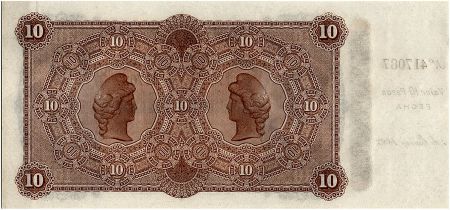 Uruguay 10 Pesos  - Christophe COLOMB - Enfant - 1883 - avec souche