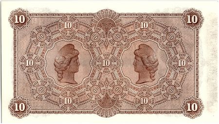 Uruguay 10 Pesos  - Christophe COLOMB - Enfant- 1883