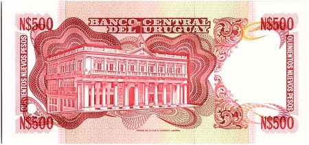 Uruguay 500 Nuevos Pesos, Jose Gervasio ARTIGAS - 1985