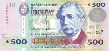 Uruguay 500 Pesos Urugayos Urugayos, Eduardo Acavedo Vasquez - Université