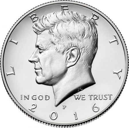 USA 1/2 Dollar J.F. Kennedy - 2016 P Philadelphie