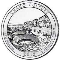 USA 1/4 Dollar Chaco Culture