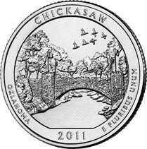 USA 1/4 Dollar Chikasaw