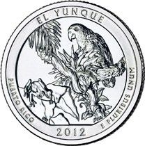 USA 1/4 Dollar El Yunque