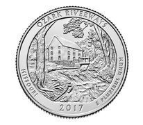 USA 1/4 Dollar Ozark National Scenic - P Philadelphie - 2017