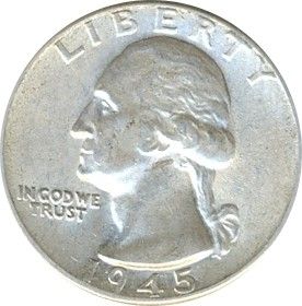 USA 1/4 Dollar Washington - Aigle