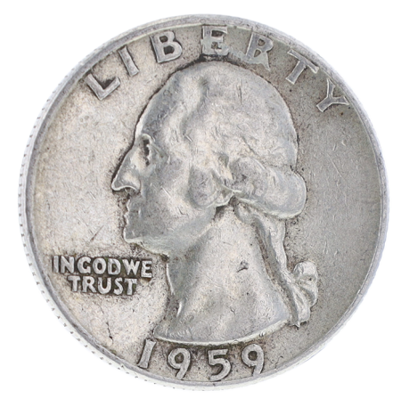 USA 1/4 Dollar Washington Quarter - Liberty