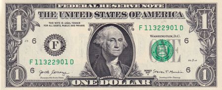USA 1 Dollar - G. Washington - 2017 - F Atlanta - P.544