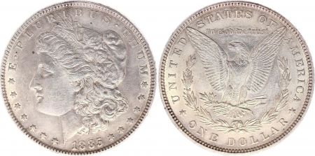 USA 1 Dollar - Morgan - 1885 - Aigle