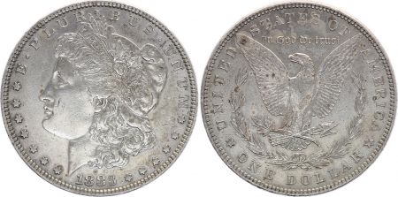 USA 1 Dollar - Morgan - Aigle - 1883 - TTB