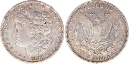 USA 1 Dollar - Morgan - Aigle - 1883