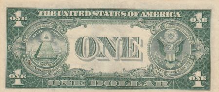 USA 1 Dollar 1935E - Washington, tampon bleu, silver certificate